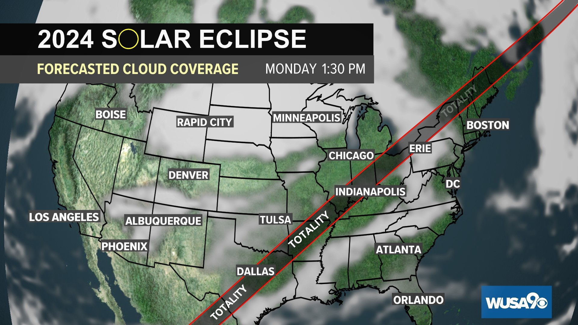 Will clouds get in the way of the total solar eclipse in DC? | wusa9.com