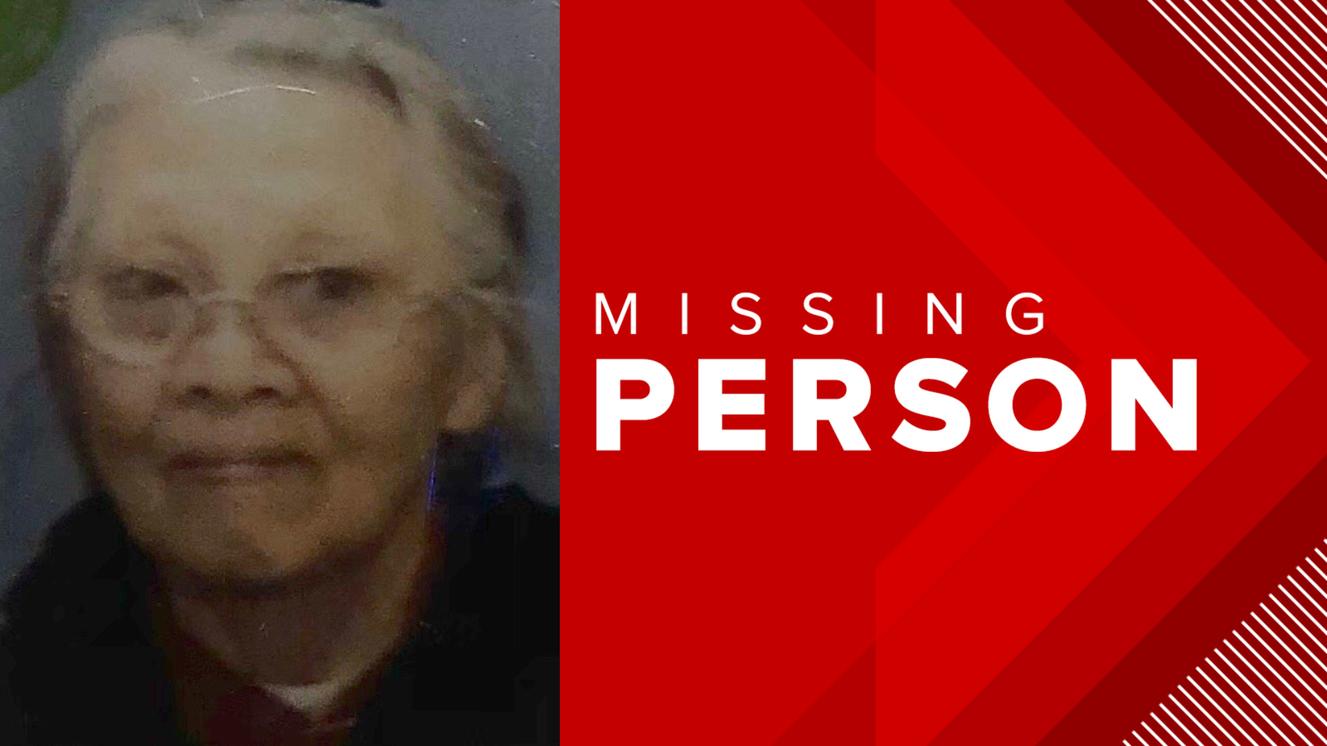 MISSING 92yearold woman from Prince County