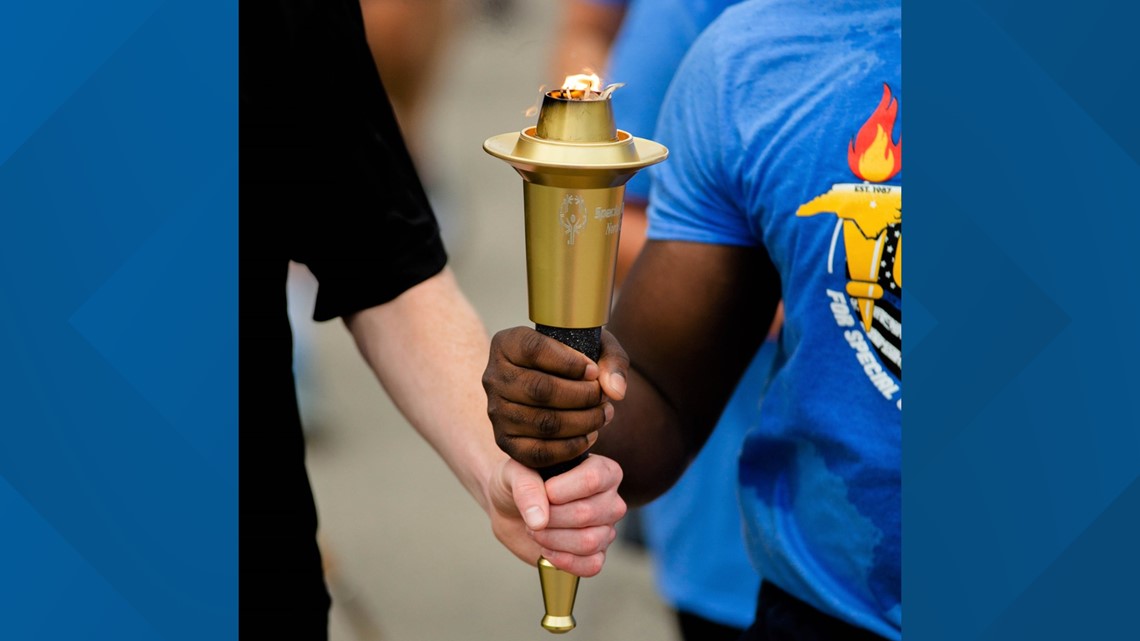 特殊奥运会执法火炬传递活动在华盛顿特区的街道封闭情况
