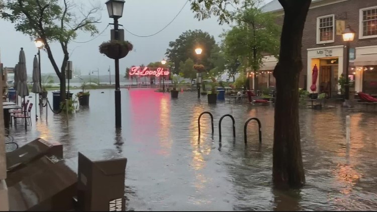 Old Town Alexandria businesses bracing for remnants of Hurricane Ian