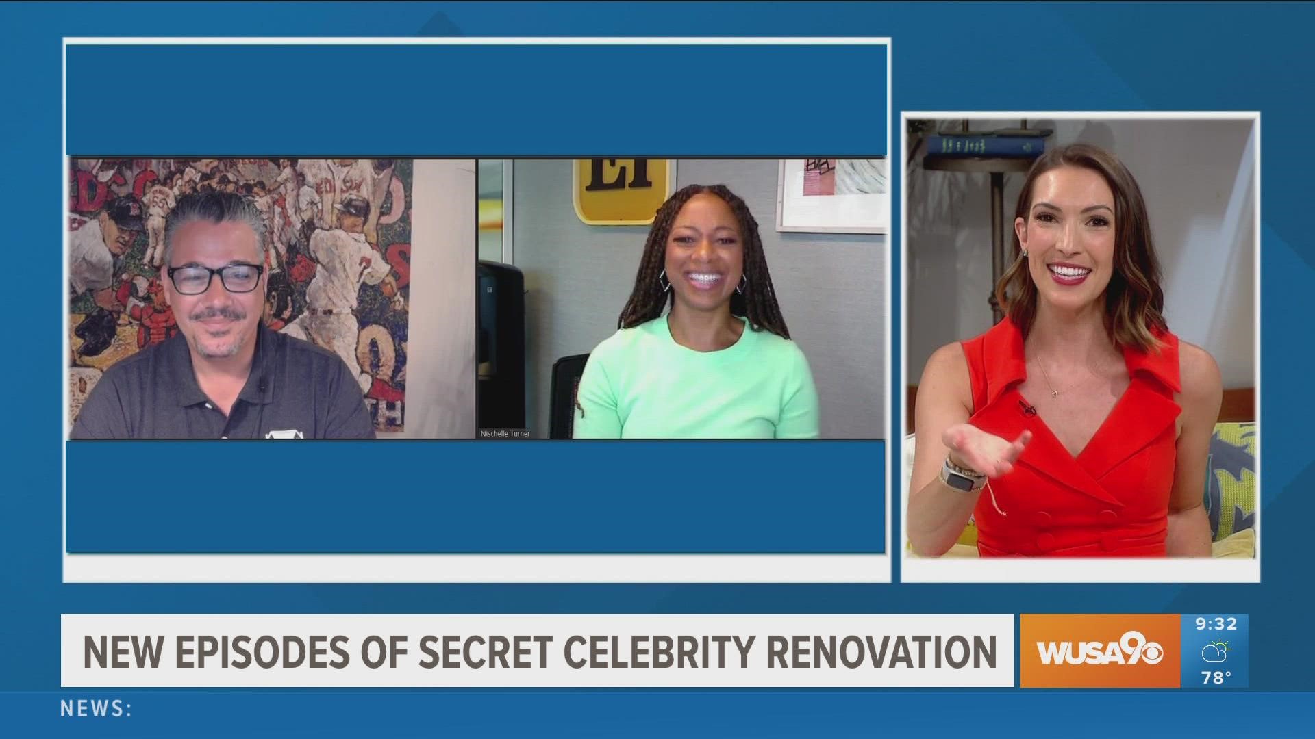 Secret Celebrity Renovation host Nichelle Turner and design team member "Boston Rob" Mariano talk about this new season. Check out the show on WUSA9 and Paramount+.