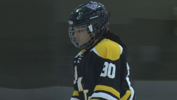 Black teen hockey star paving the way for other girls on the ice
