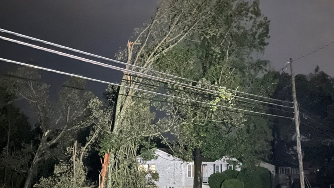 Thousands without power after severe thunderstorms hit DMV | wusa9.com