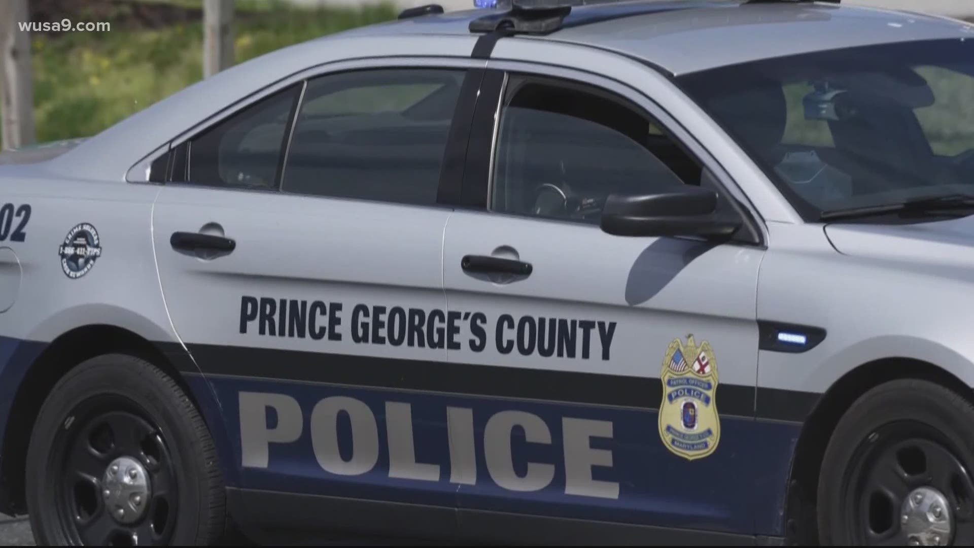 Prince George's County Maryland Police Patrol Car Decals 18 scale