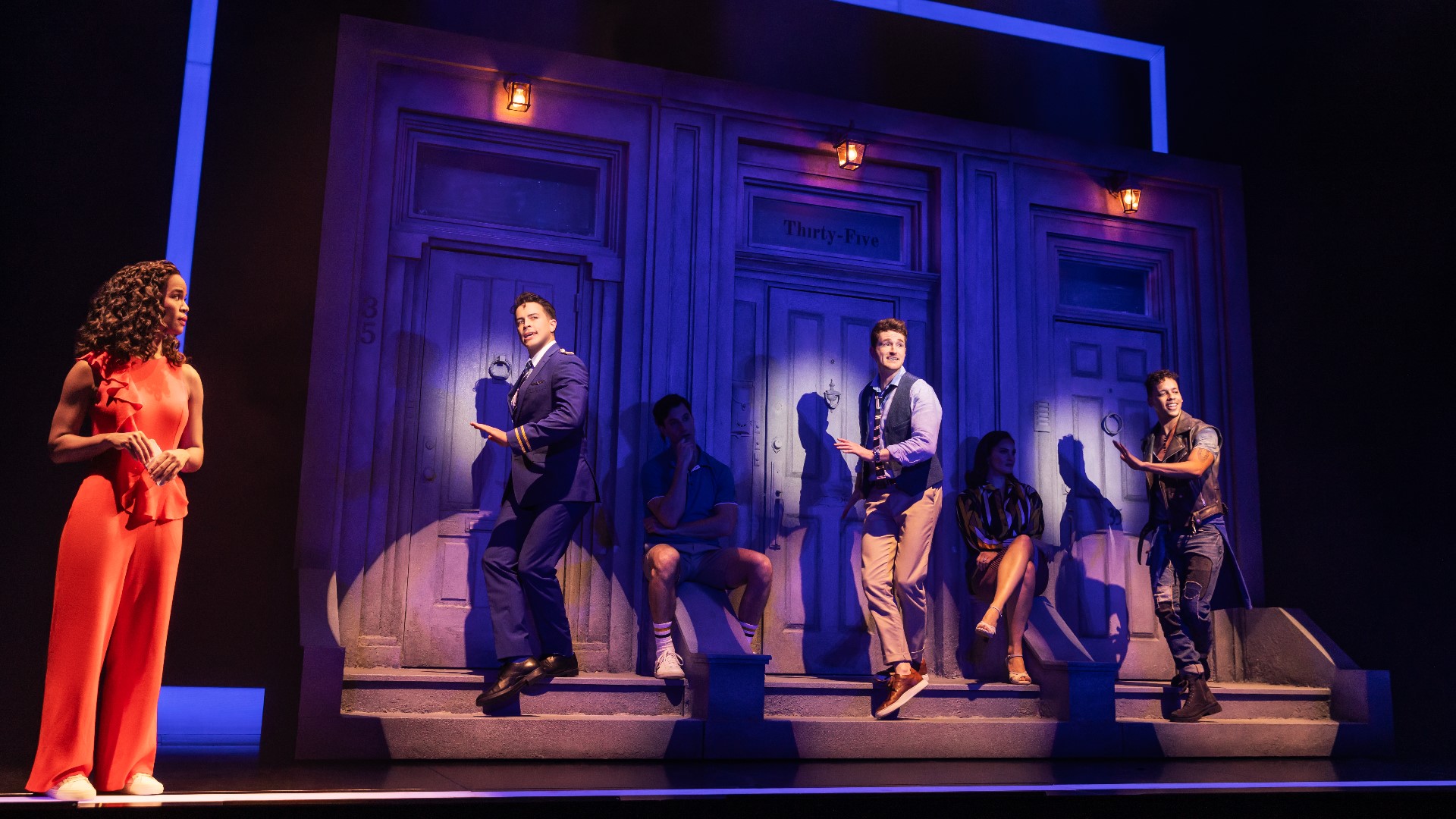 Jacob Dickey, Tyler Hardwick, and David Socolar star in the Tony award-winning musical 'Company' that's now playing at the Kennedy Center from March 12th to 31st.