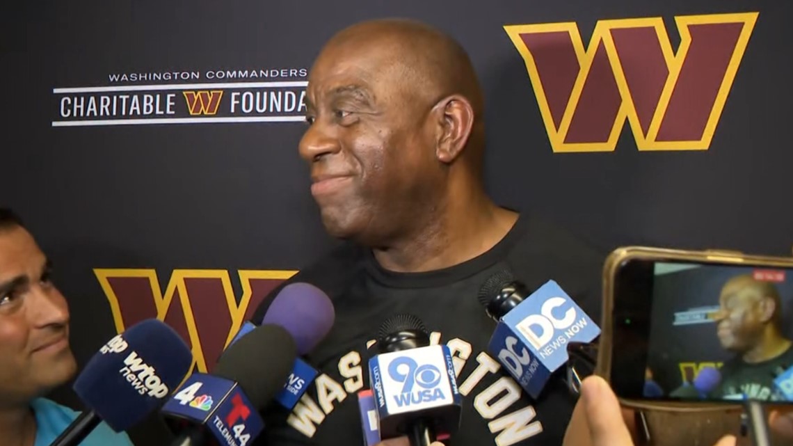 Magic Johnson doesn't rule out another name change for Washington