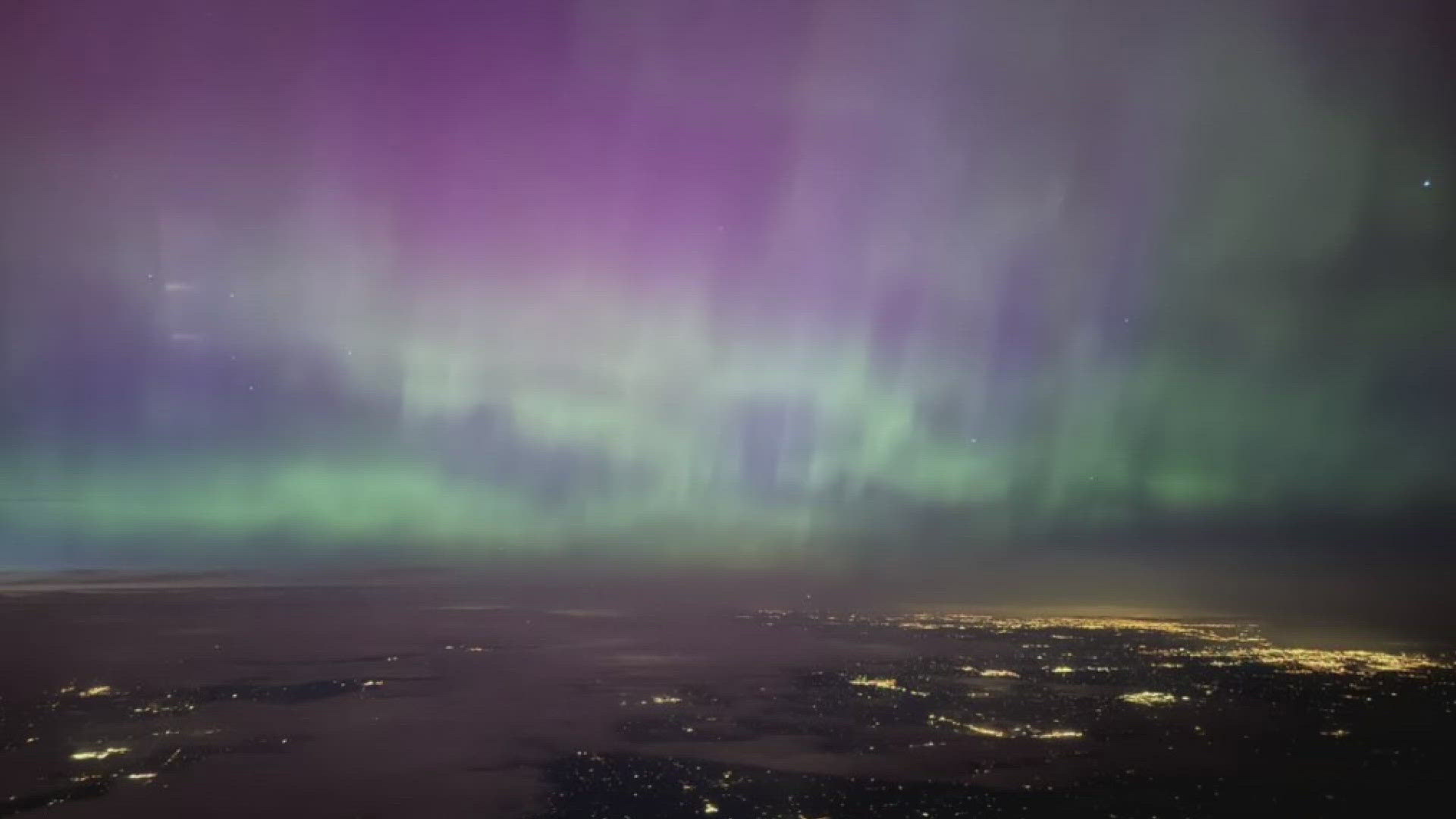 Solar flares bring the Aurora Lights to the U.S.