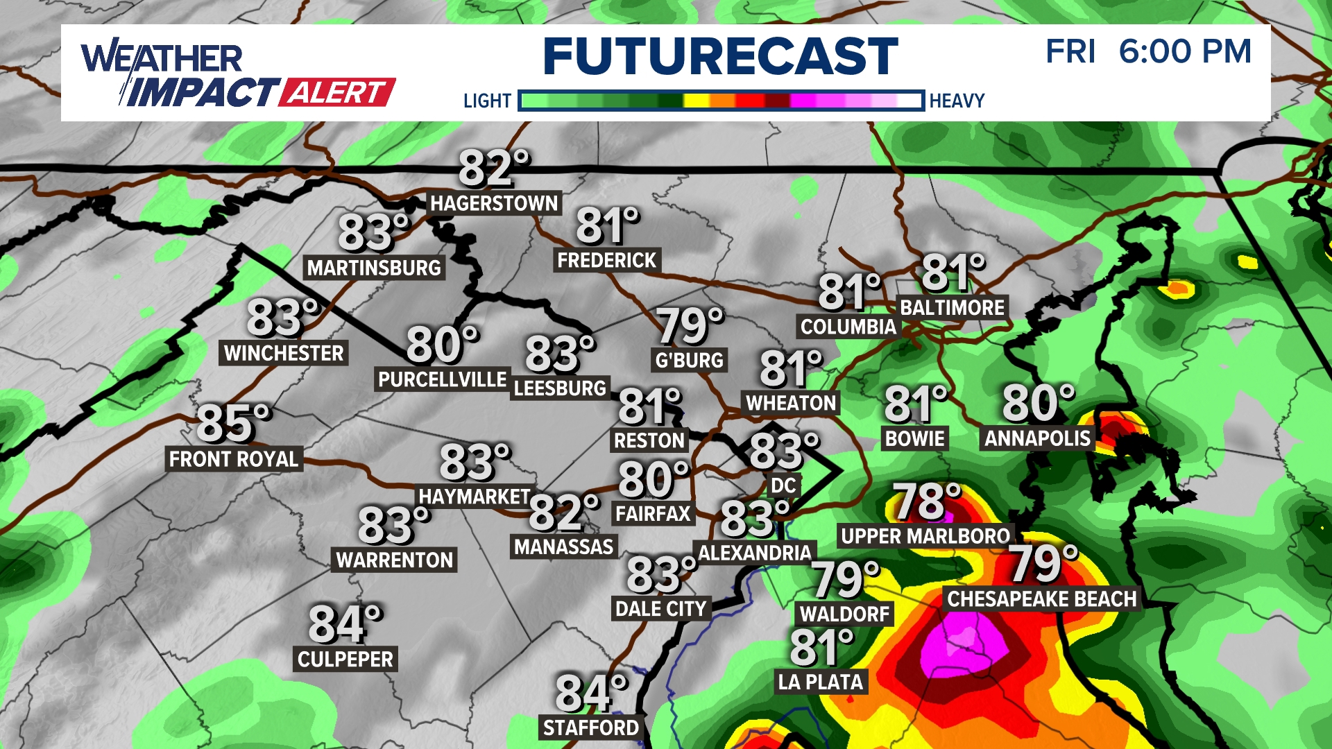 Heavy rain in DC Friday morning | wusa9.com