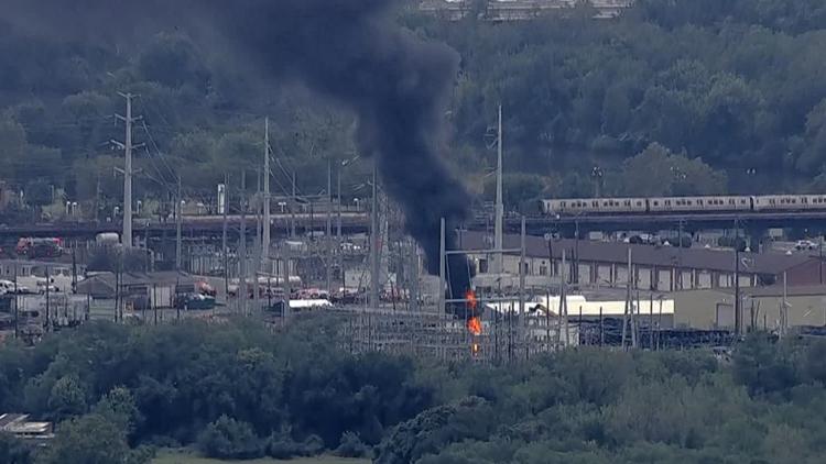 Firefighters combat blaze in Northwest DC home | wusa9.com