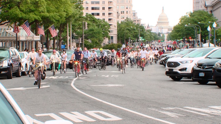 'Ride of Silence' | DC cyclists, pedestrians want safety improvements now