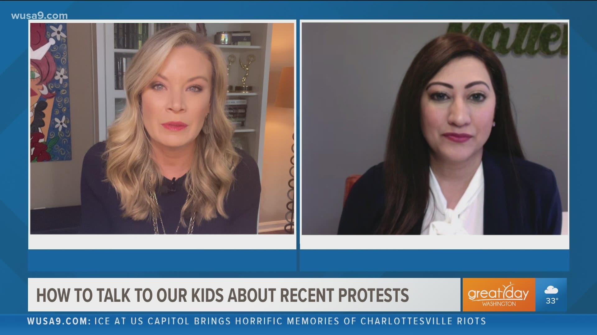 Educational Psychologist Reena B. Patal explains how you can talk to your kids about the images of real-life riots on TV and social media.