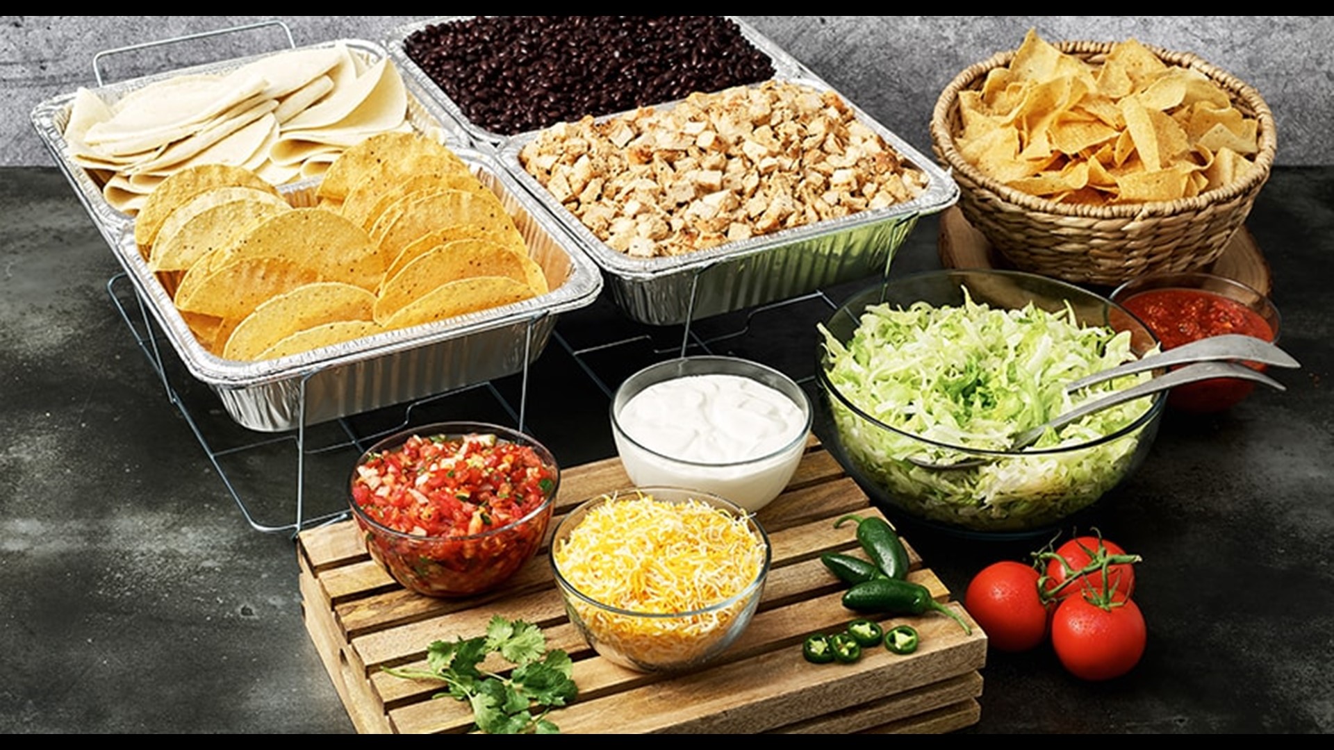 Sponsored by: Moe's Southwest Grill. Complete your holiday party with a Taco Bar from Moe's Southwest Grill. To learn more go to moes.com/catering.