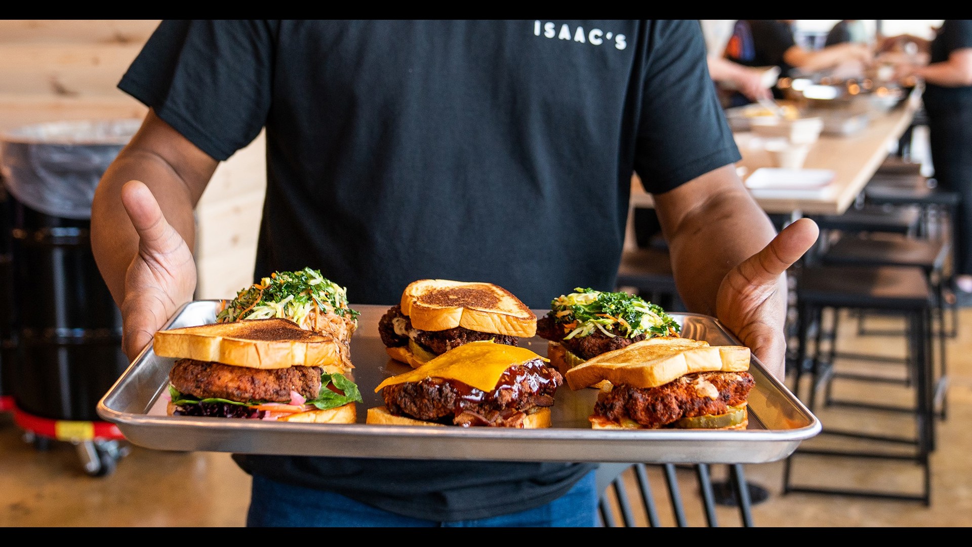 Rob Gresham, founder & recipe developer for Isaac's Poultry Market introduced us to the best sandwich in Maryland, The Isaac, plus how to put together a tailgate.