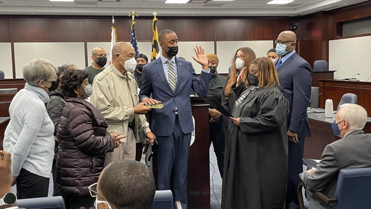 Youngest council member sworn in for Prince George's County