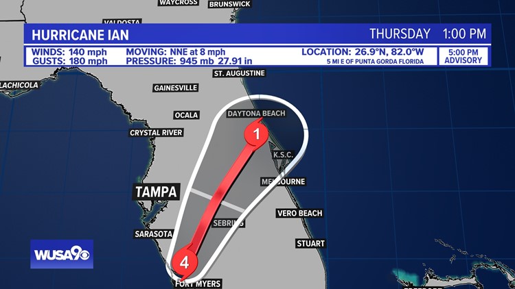Watch live: Hurricane Ian made landfall at 3:05 pm, will continue to wreak havoc on Florida