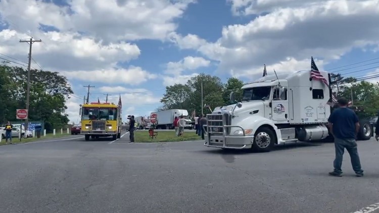 ‘The People’s Convoy’ | Truckers return to Hagerstown Speedway