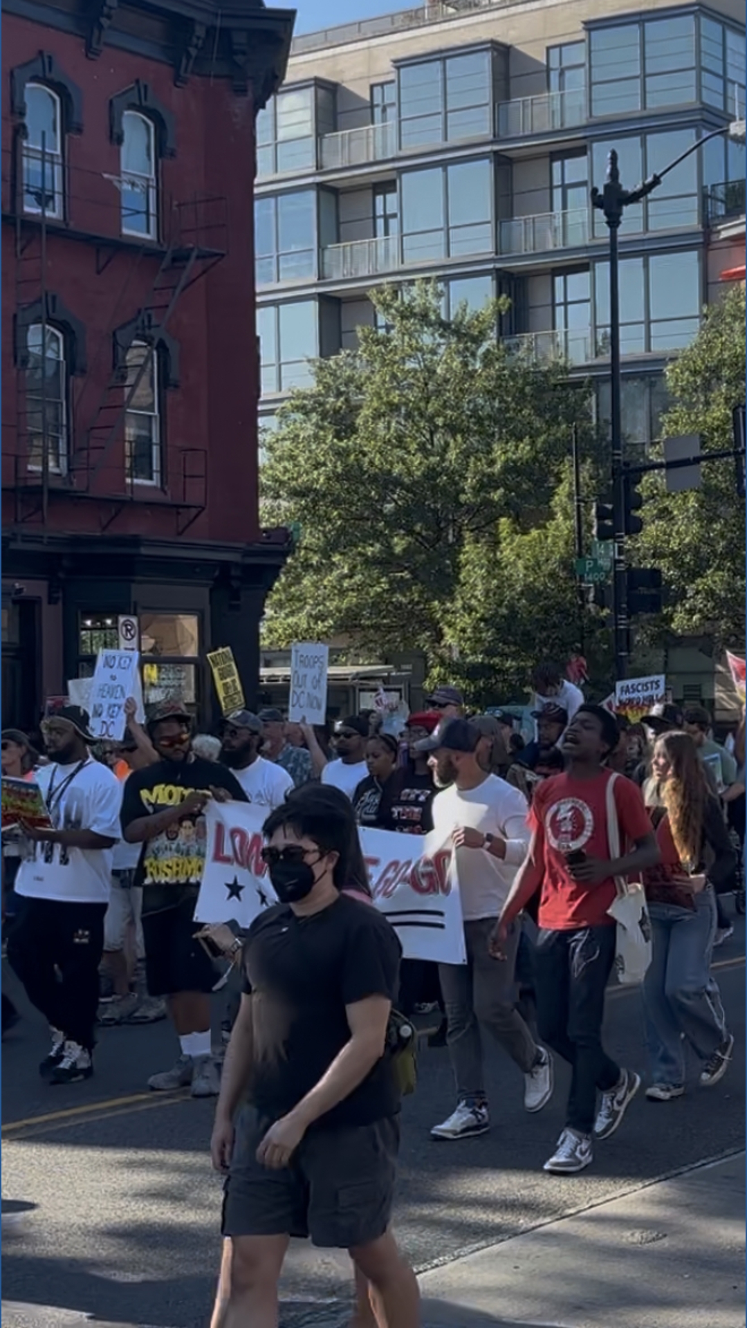 Protesters Rally in D.C. Against Federal Takeover | wusa9.com