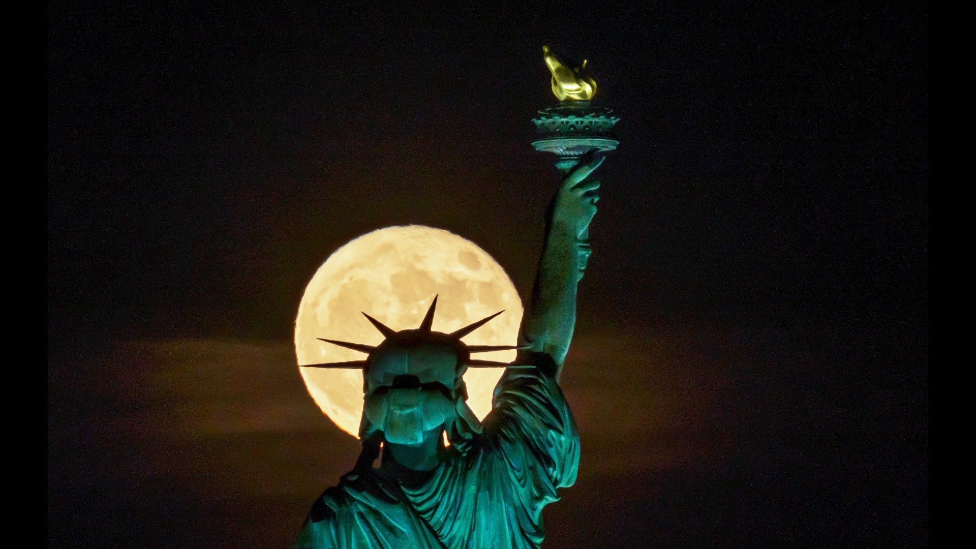 First piece laid down for Statue of Liberty Today in History