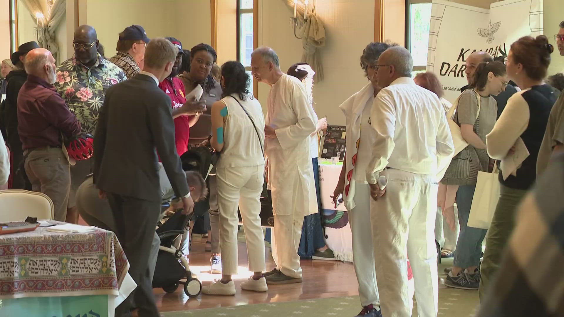 The interfaith walk began after 9/11, but has expanded in the years since.