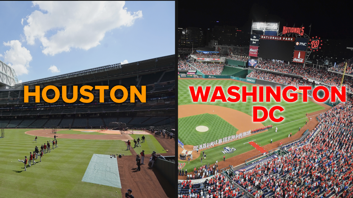 World Series Weather DC and Houston vs New York