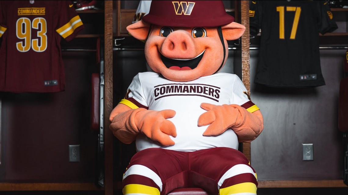 Commanders Unveil New Mascot, 'Major Tuddy' – NBC4 Washington