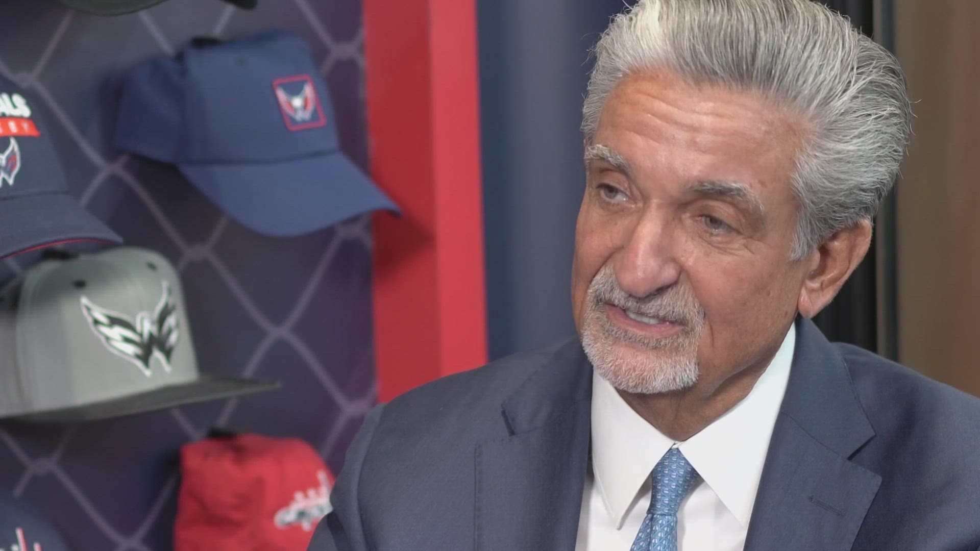 In his first public interview since announcing the move, Ted Leonsis says he can overcome traffic concerns in Potomac Yard, promises new arena will be "iconic"