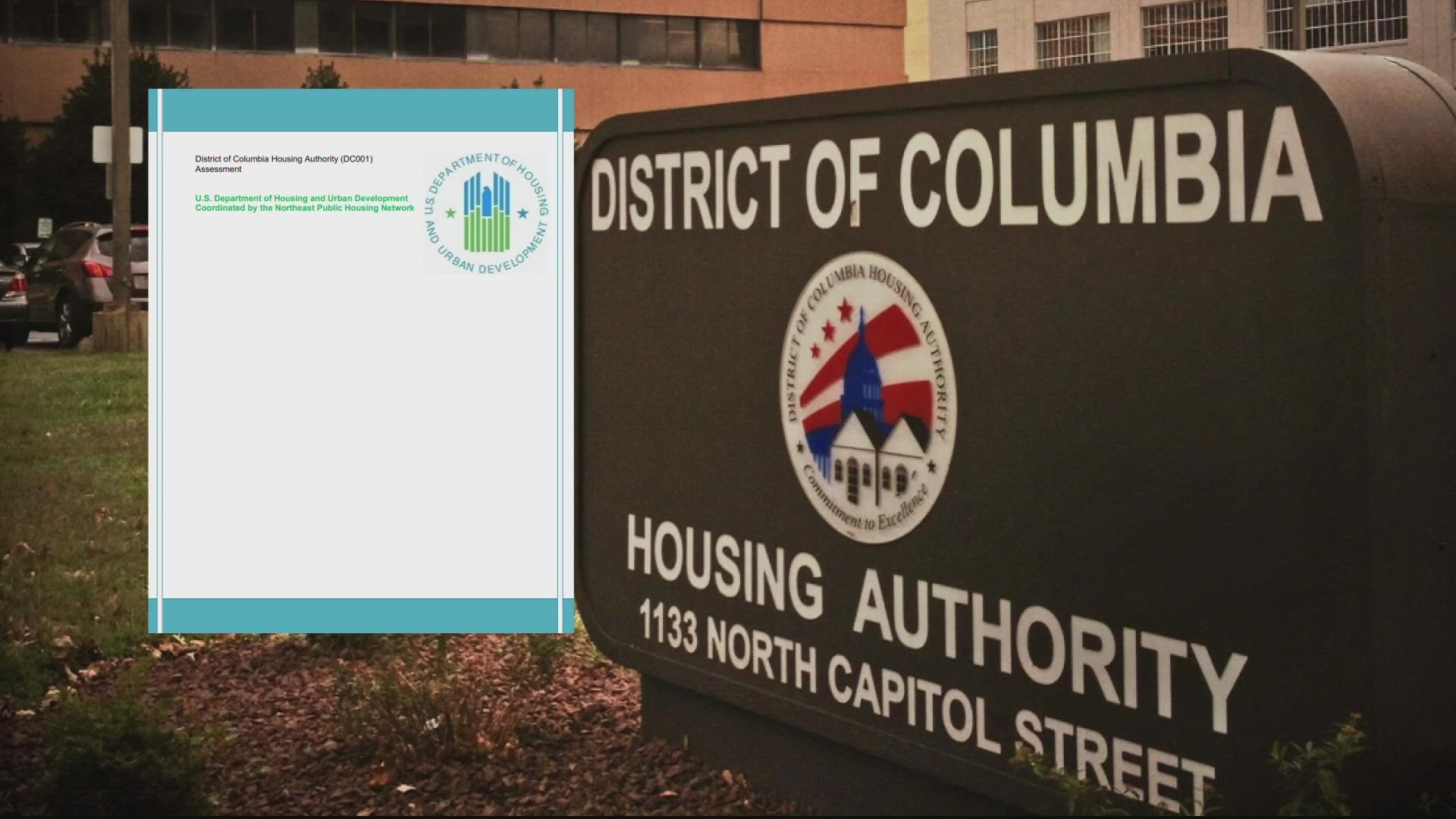The 72-page report confirmed the DC Housing Authority has inadequate management, lack of compliance with federal law and poor oversight.