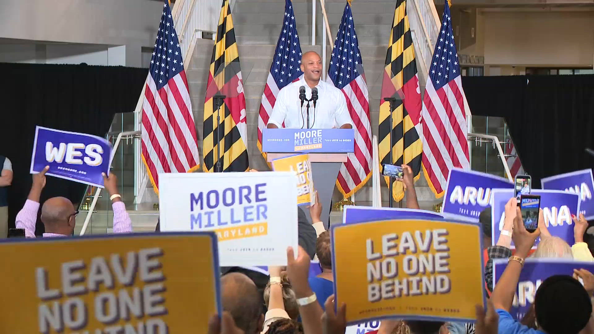 Gov. Wes Moore officially launches his re-election campaign | wusa9.com