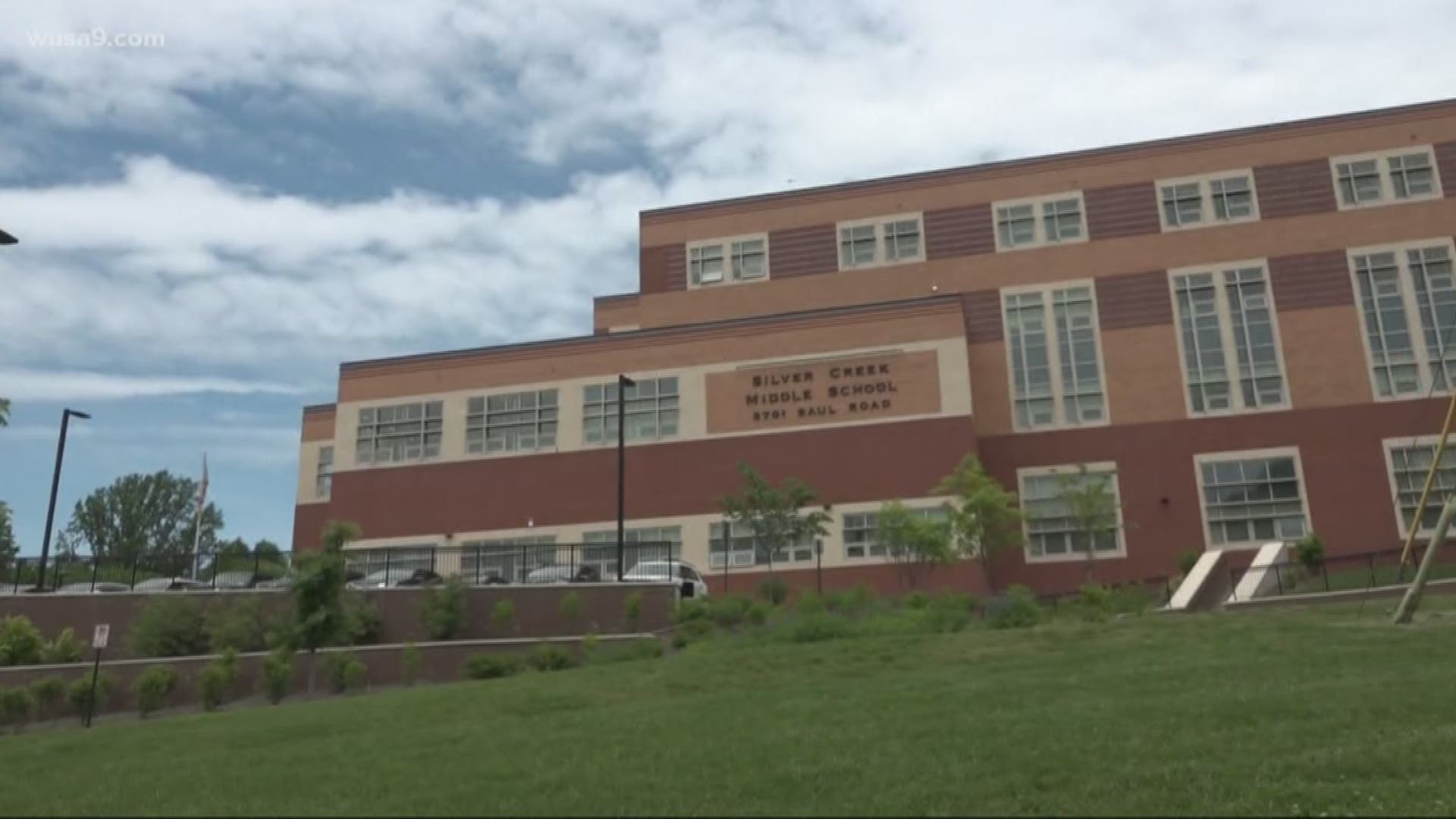 Another swastika was found in a school's bathroom-- this time, at Silver Creek Middle School. This is just the latest hate-filled incident to hit Montgomery County Public Schools.