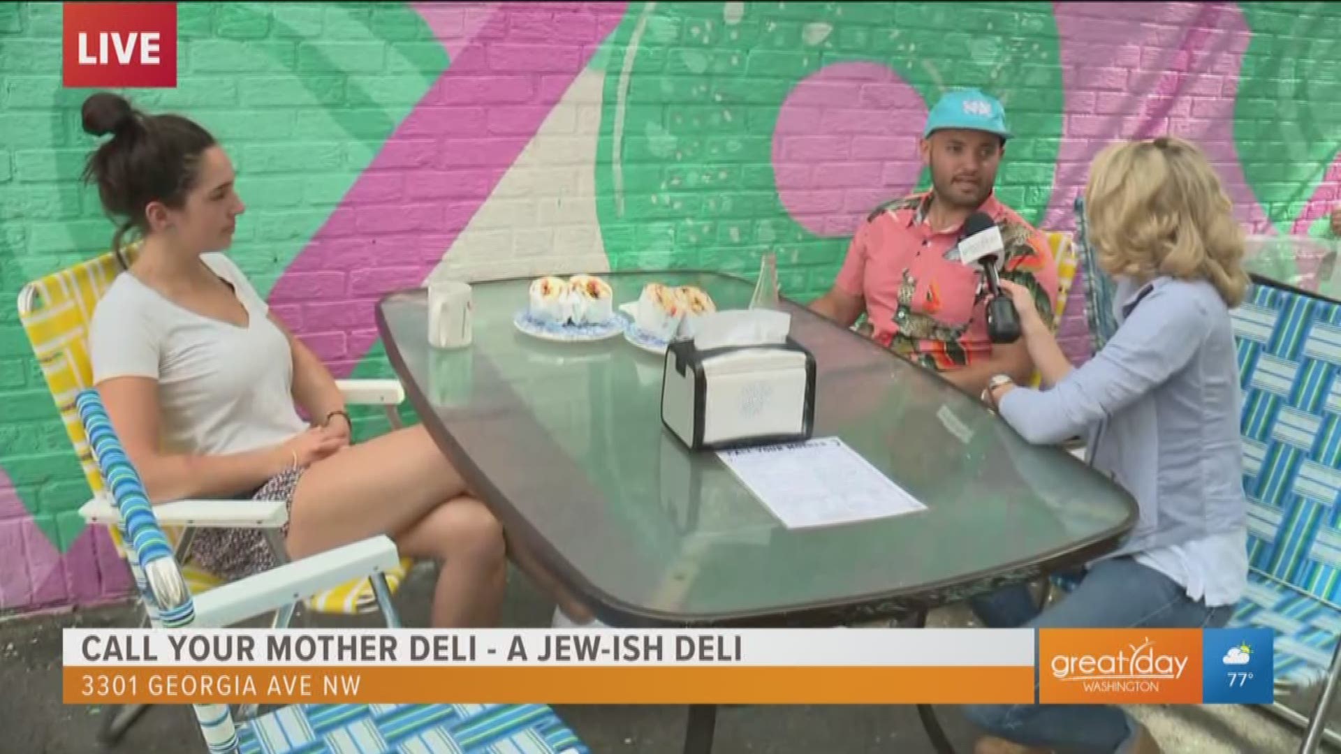 Call Your Mother deli is a Jewish Deli in the Petworth neighborhood that has a nice DC vibe.  Andi check out some of the food options that has everyone talking!