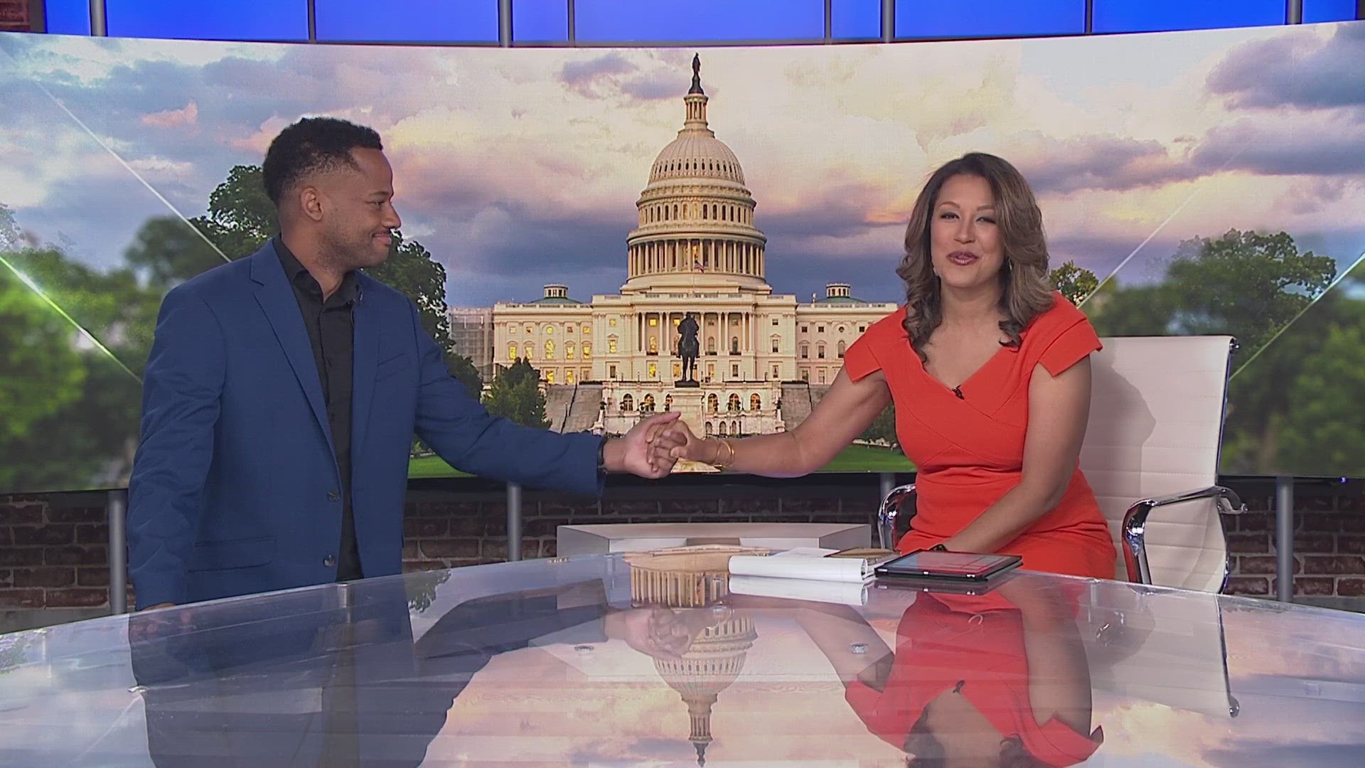 Today is John's last day after 7-years here at WUSA9. We couldn't let you go without a special send-off