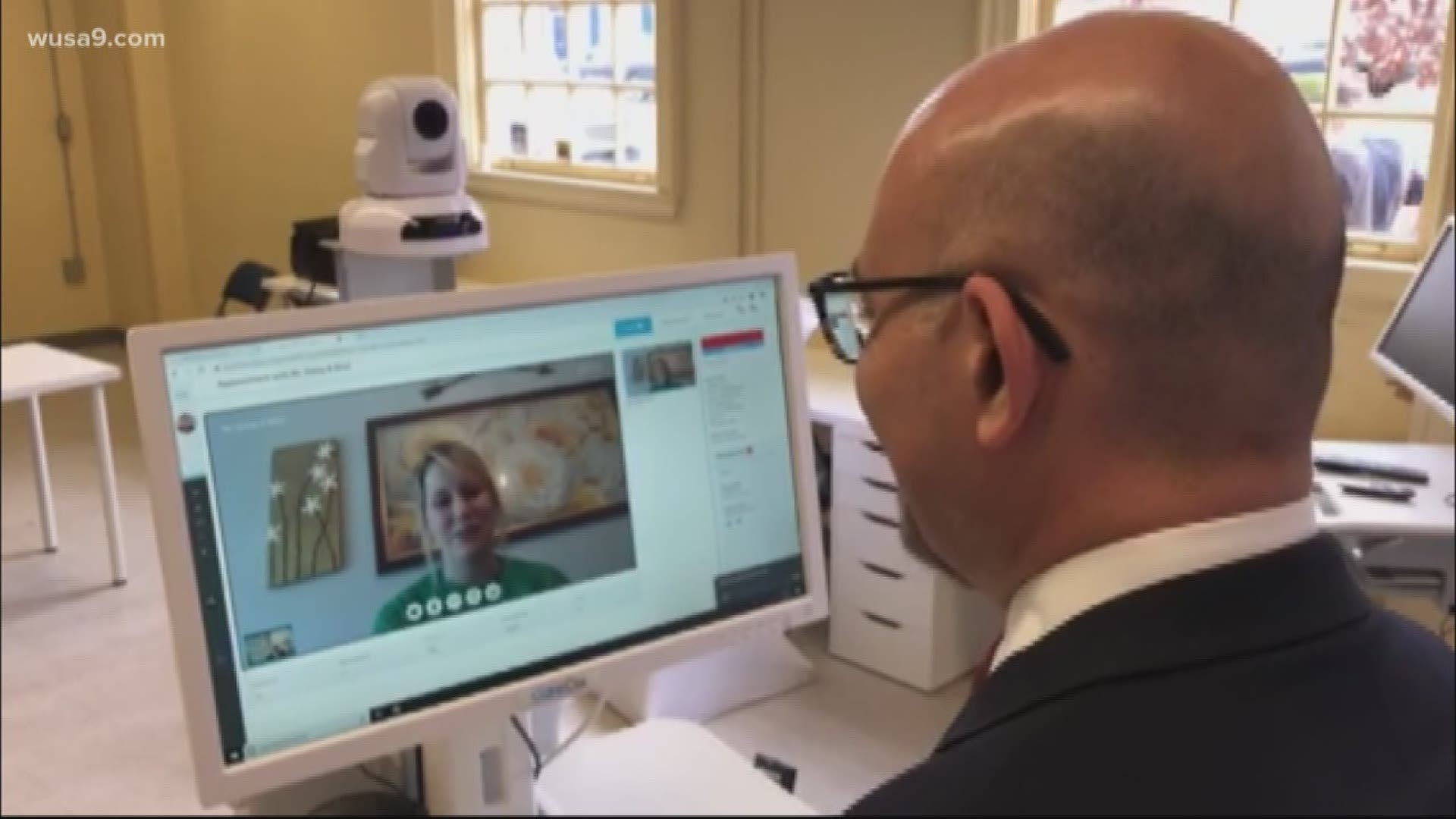 There's been a spike in the telehealth appointments that allow patients to speak to a doctor face-to-face