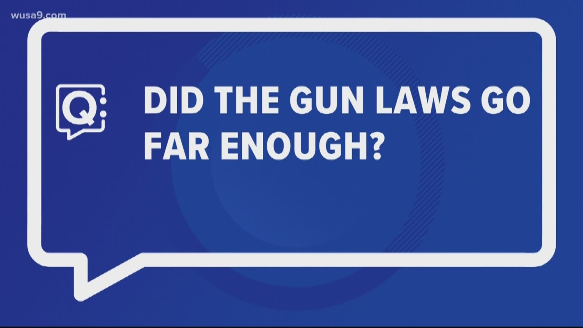 Bruce is joined by a legal analyst to answer questions about the new Virginia gun laws and their impact.