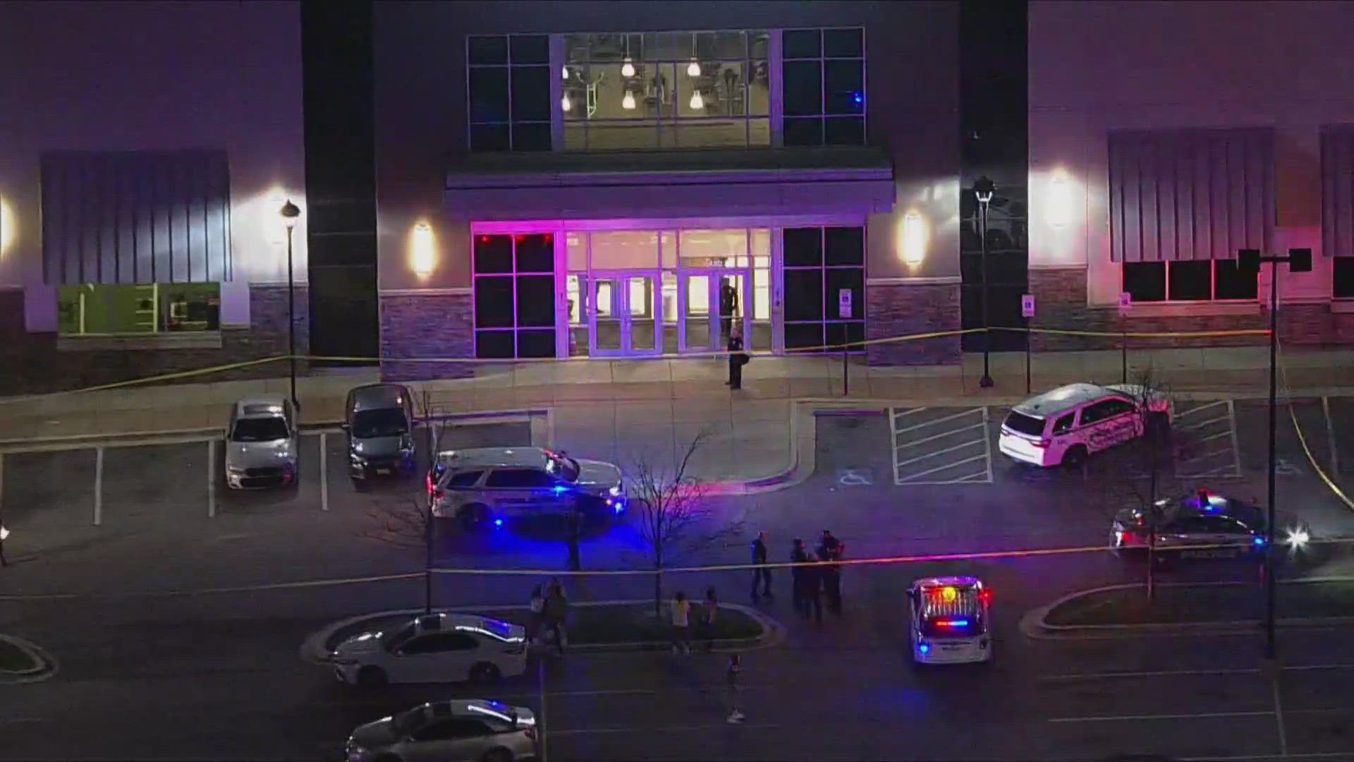 The shooting happened at the LA Fitness in Glenarden