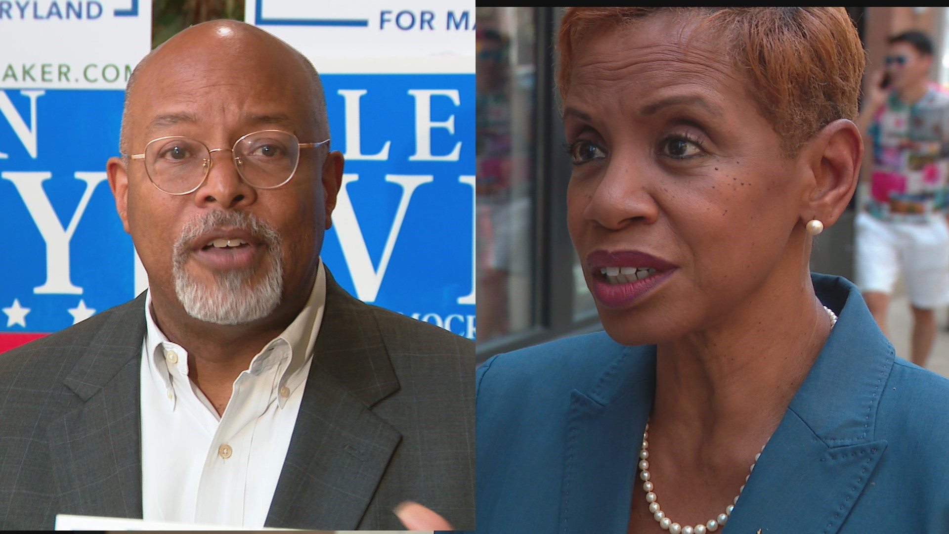 Former County Executive Rushern Baker endorses Glenn Ivey while Hilary Clinton boosts Donna Edwards.