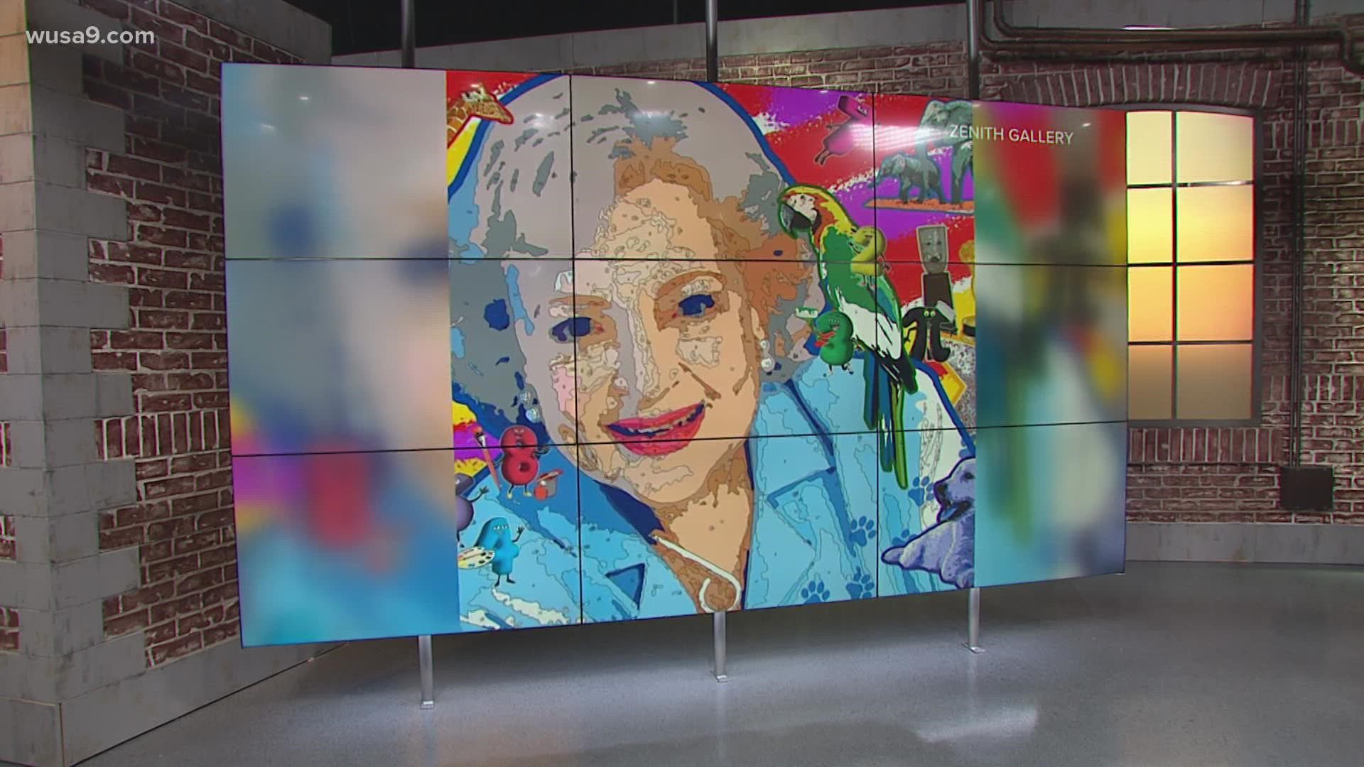 More than a dozen local and national artists pay tribute to Betty White at the Zenith Gallery