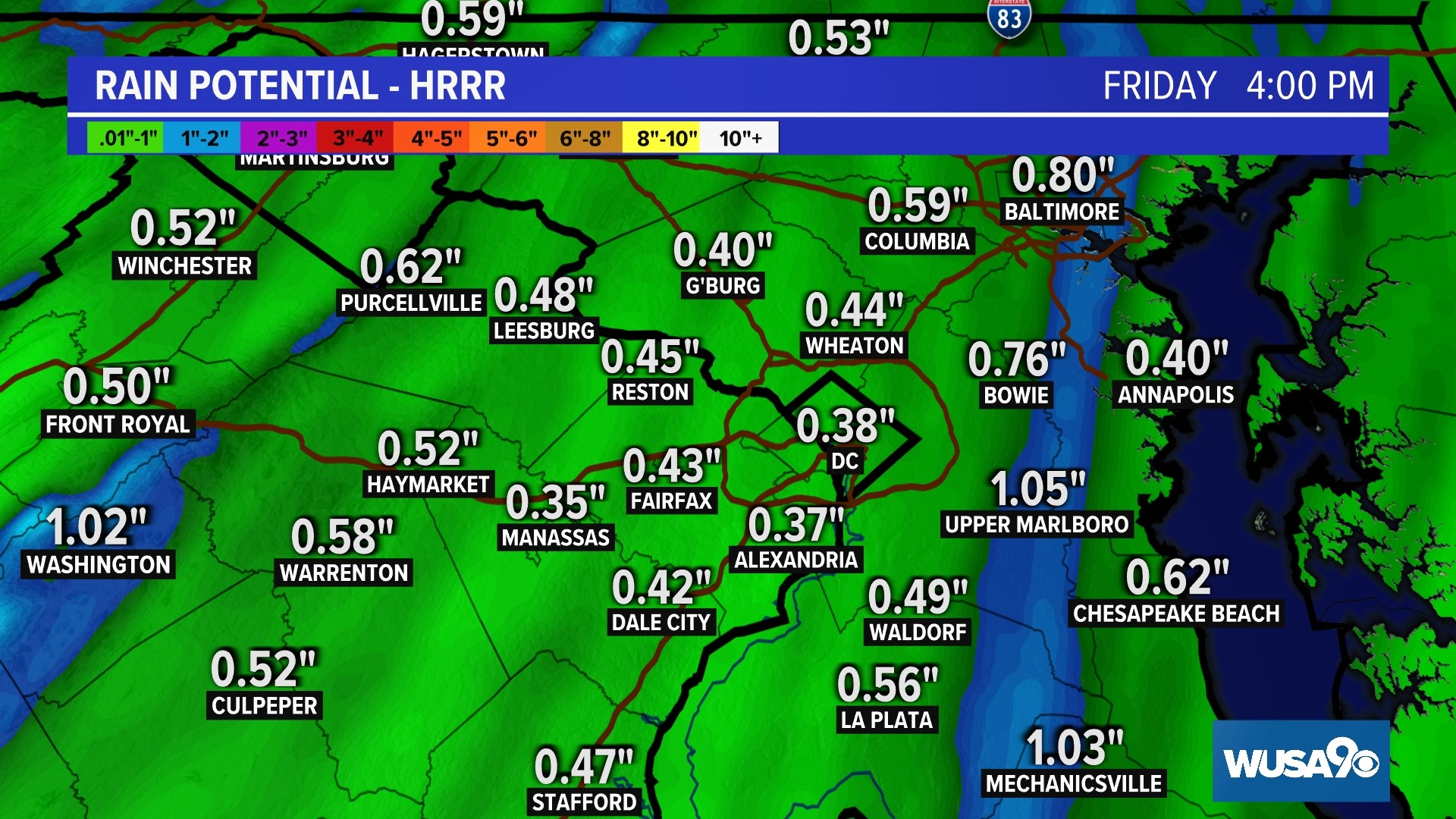 Timing strong storms Thursday in the DMV | wusa9.com