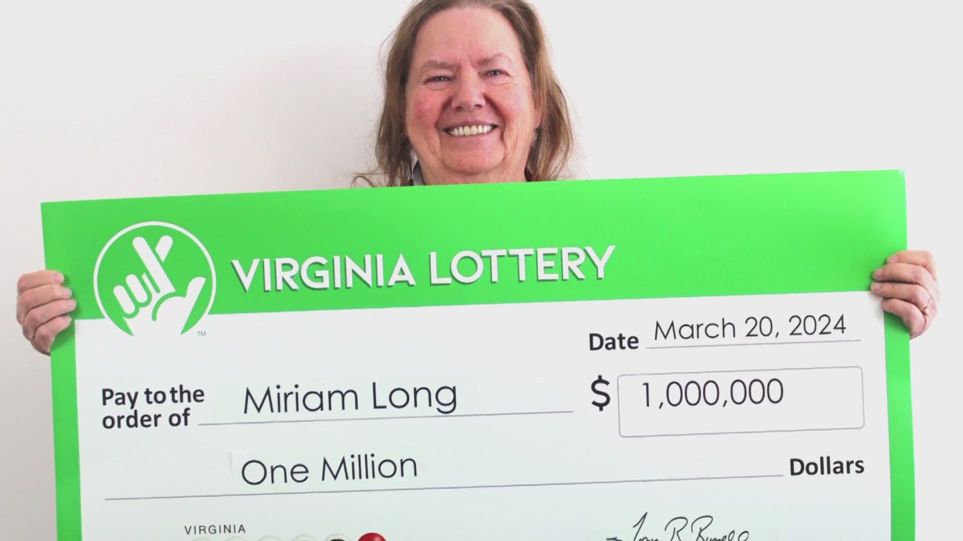 Miriam went to a drugstore in Blacksburg, she went to purchase a Mega Millions ticket and accidentally hit the Powerball button.