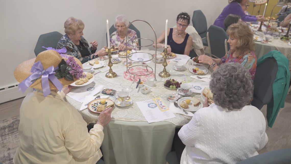 Funeral home tea party shows how one flood-ravaged Maryland town rebuilt together