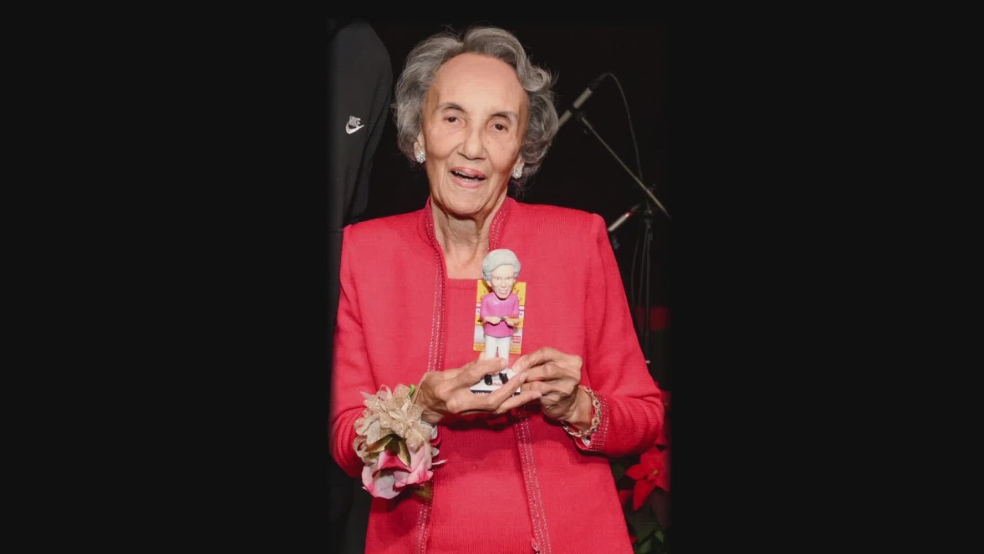 Honored with HER very own bobblehead: Virginia Ali, co-founder of the immortal Ben's Chili Bowl.
Ms. Ali recently turned 90.
