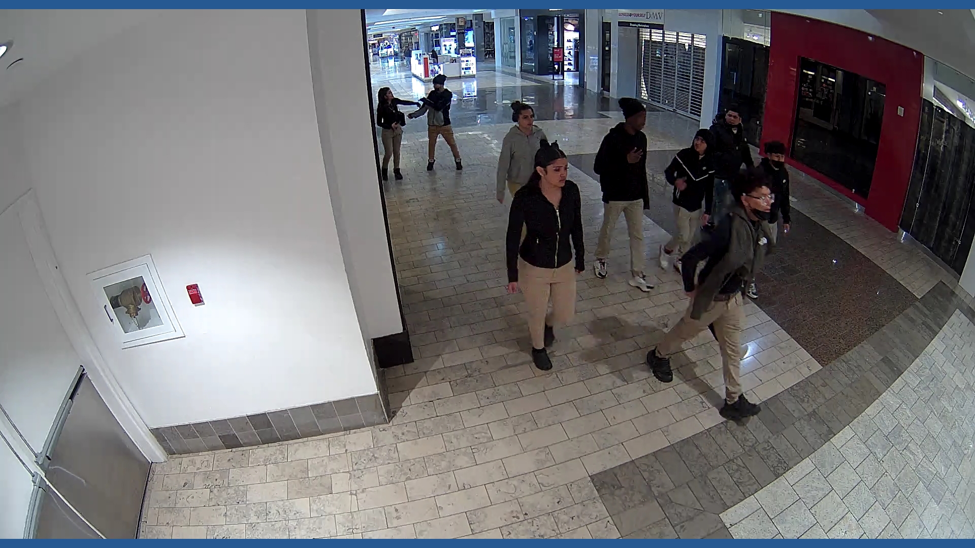 Teens who allegedly jumped victim, caught on camera at Westfield ...