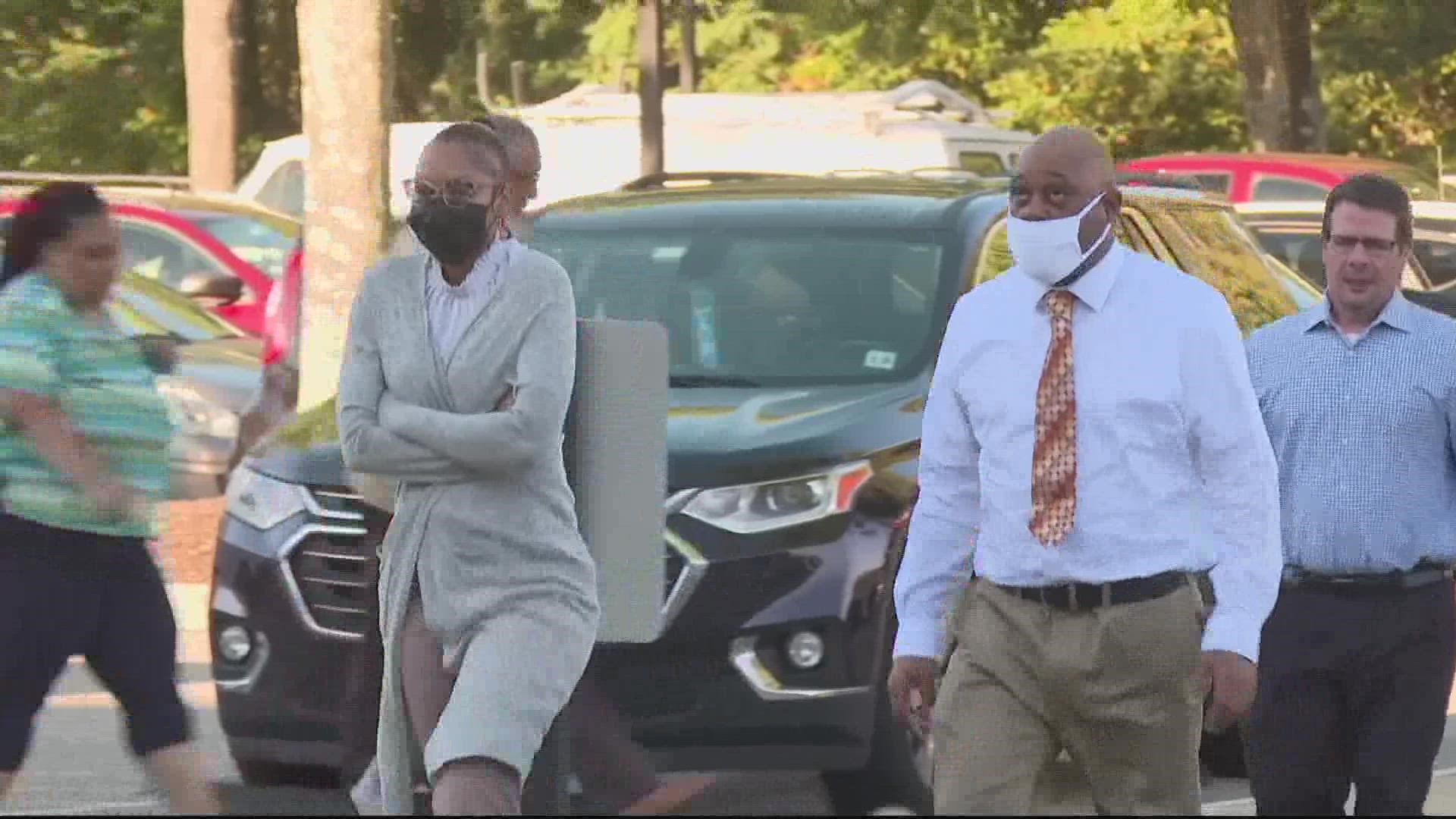 Tuesday, former Fairfax County Public Schools counselor Darren Thornton was in a Chesterfield County, Virginia courtroom on charges of soliciting prostitution.