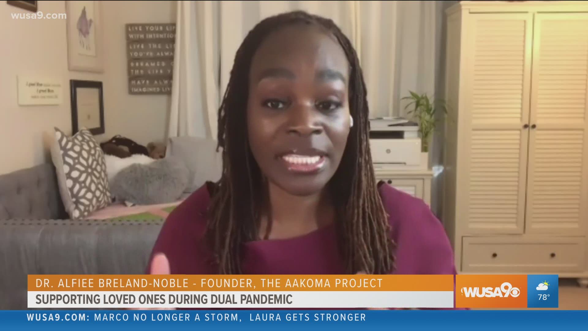 Dr. Alfiee Breland-Noble, Founder of the Aakoma Project, shares how to deal with emotional stress during a dual pandemic.