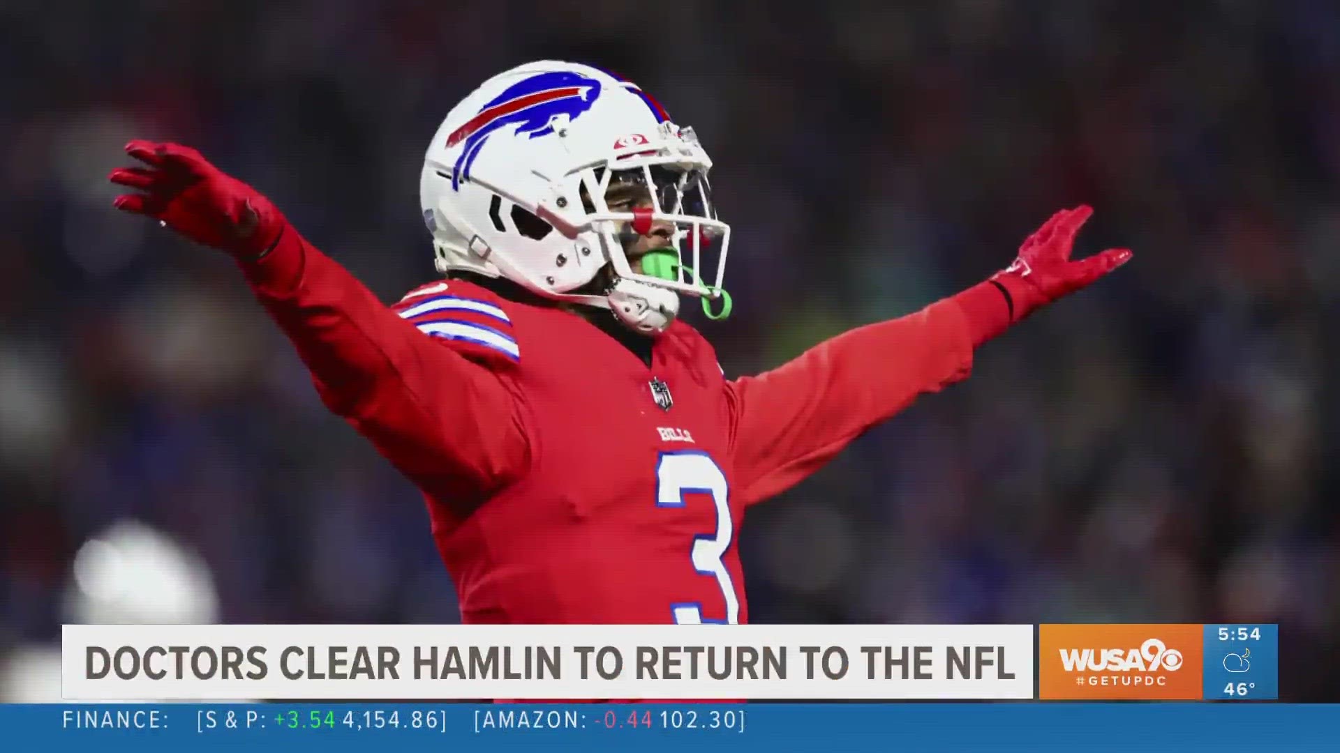 Bills safety Damar Hamlin is cleared to RETURN to football