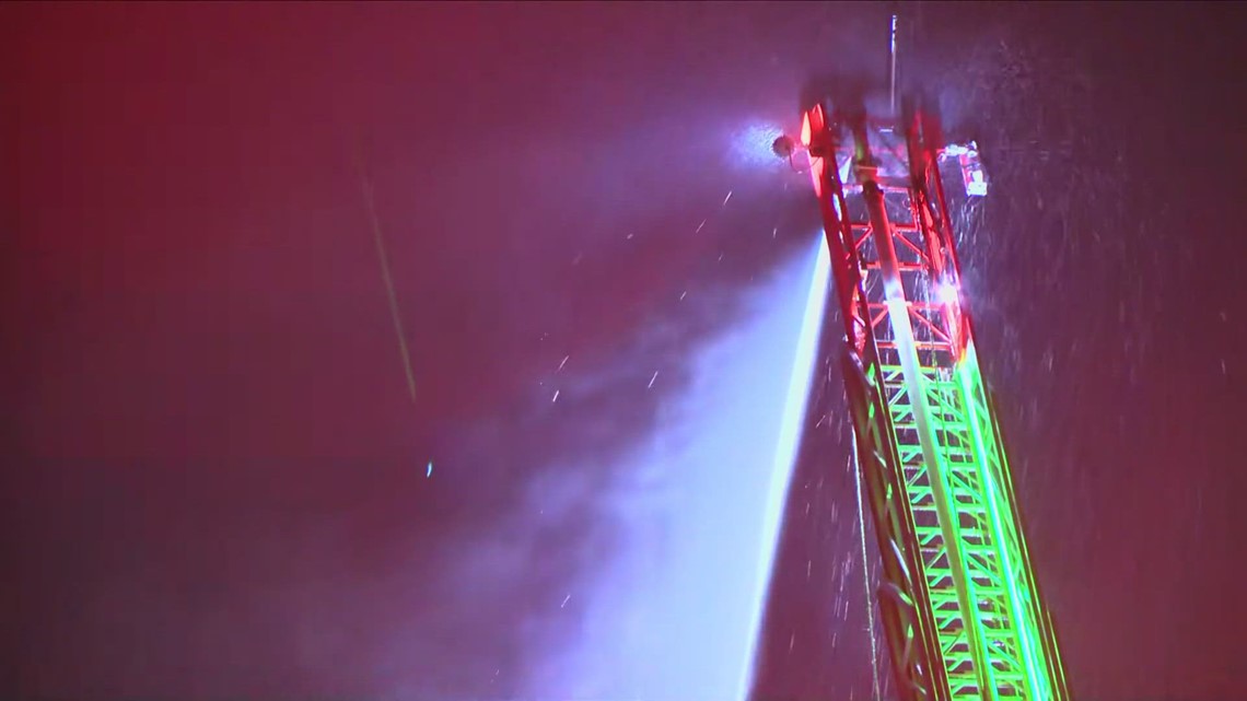 Fire at Fort Totten Transfer Station in Northeast DC