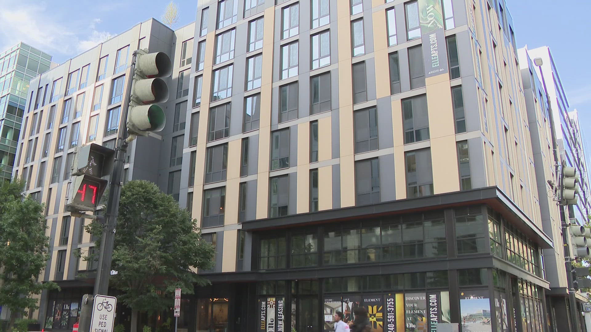 Studio apartments in the new building will run you around $3,000.