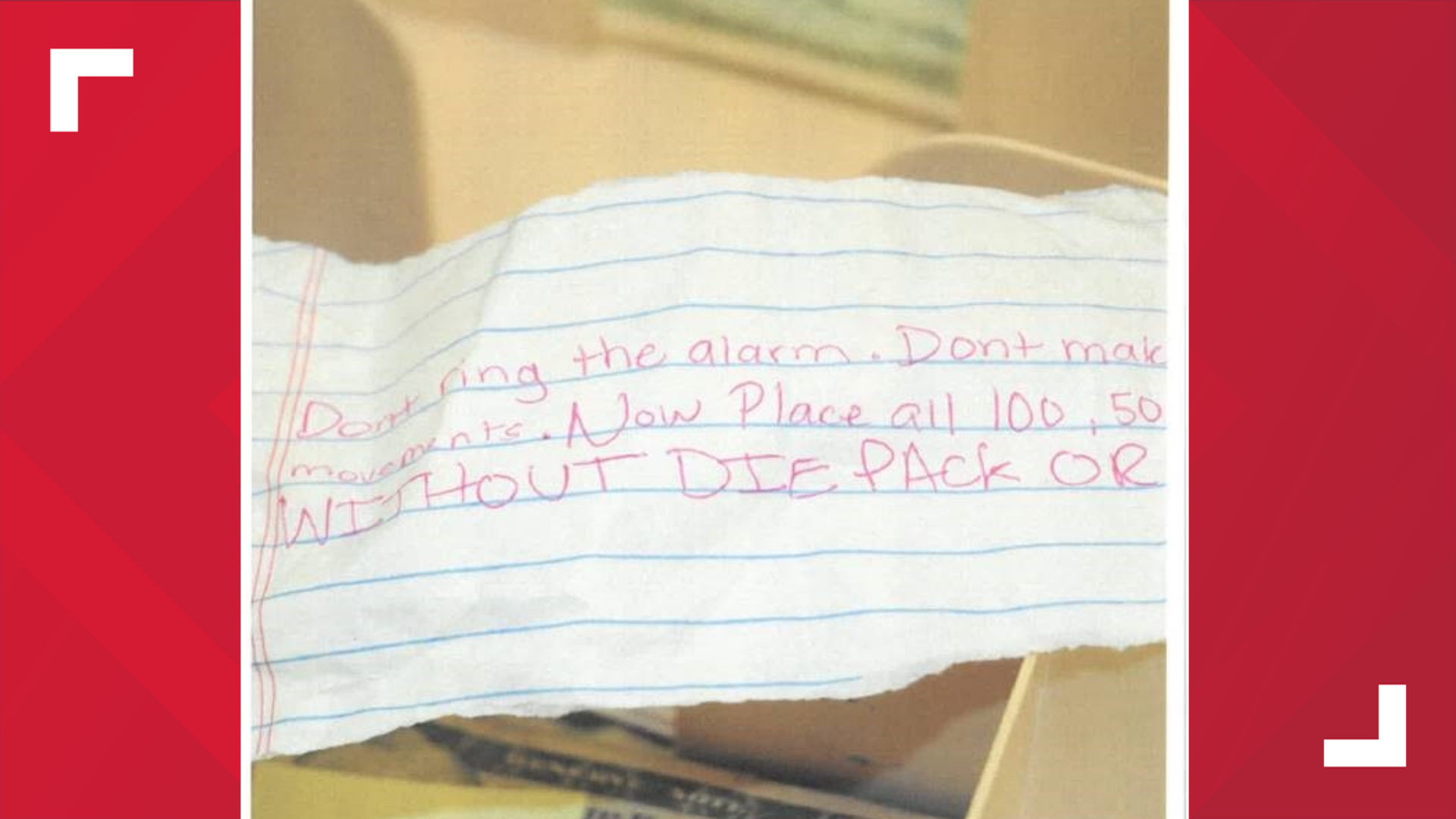 Baltimore man convicted of 2019 bank robbery in Maryland