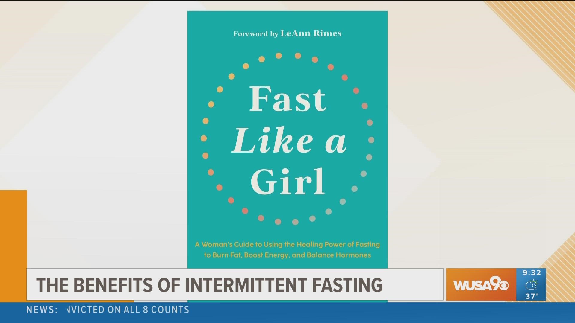 Dr. Mindy Pelz explains how intermittent fasting benefits women's health. Her book 'Fast Like A Girl' is available on Amazon.