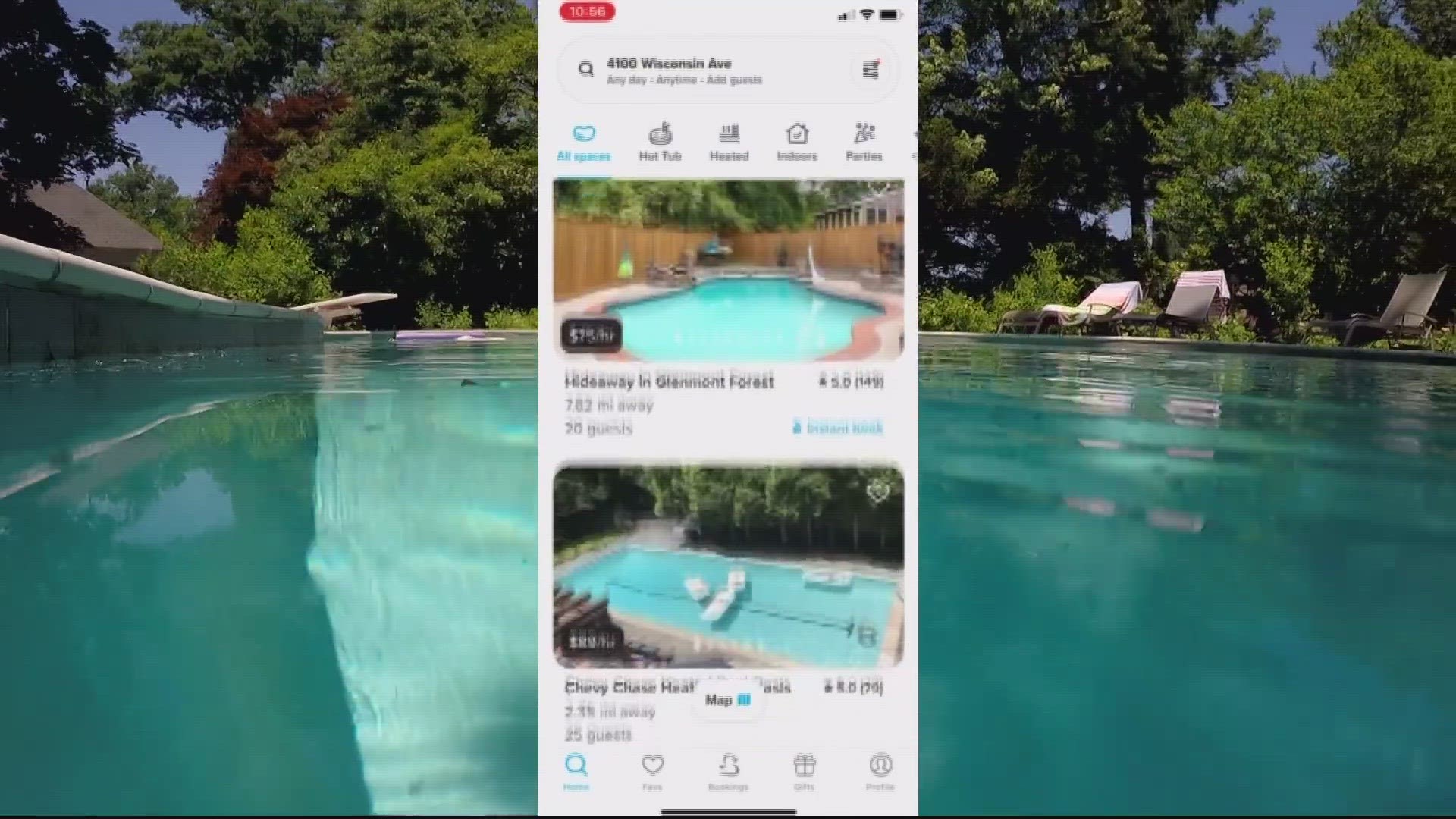 Evan Koslof is diving into the pool rental app getting attention in Montgomery County -- and it's not all positive