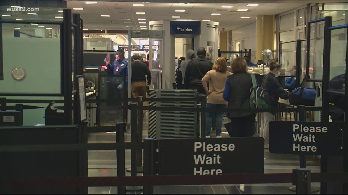 COVID19 testing offered at Dulles and Reagan airports